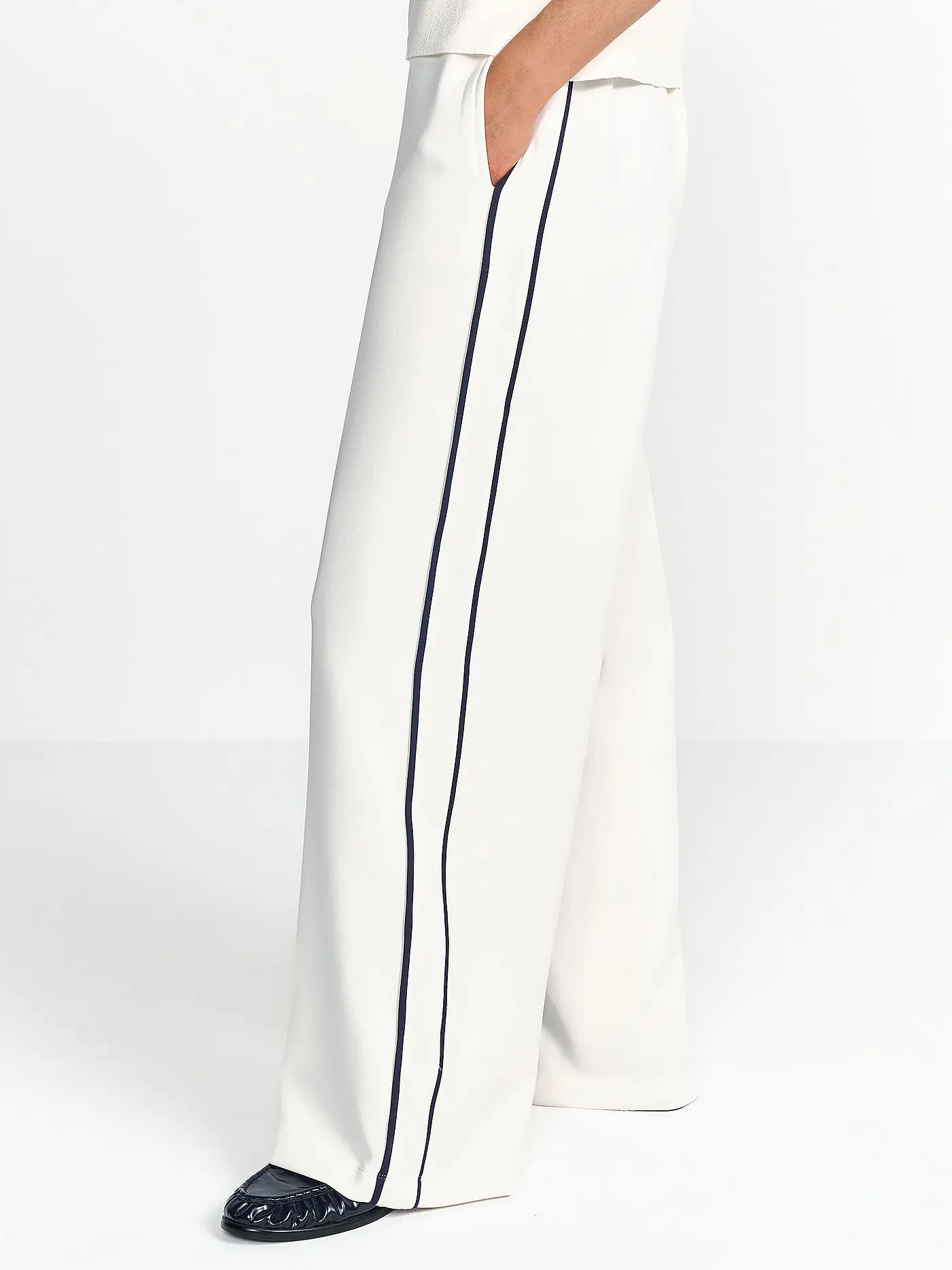 RICH & ROYAL | Marlenehose  | creme