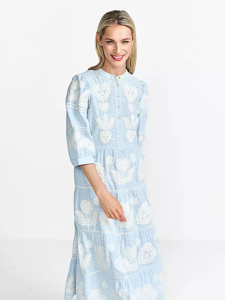 RICH & ROYAL | Midikleid | hellblau