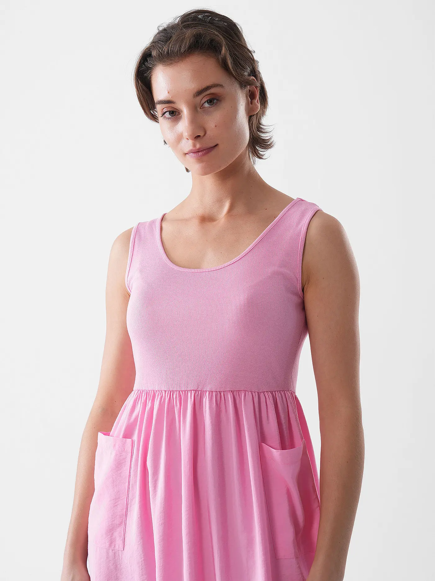 RICH & ROYAL | Midikleid | rosa