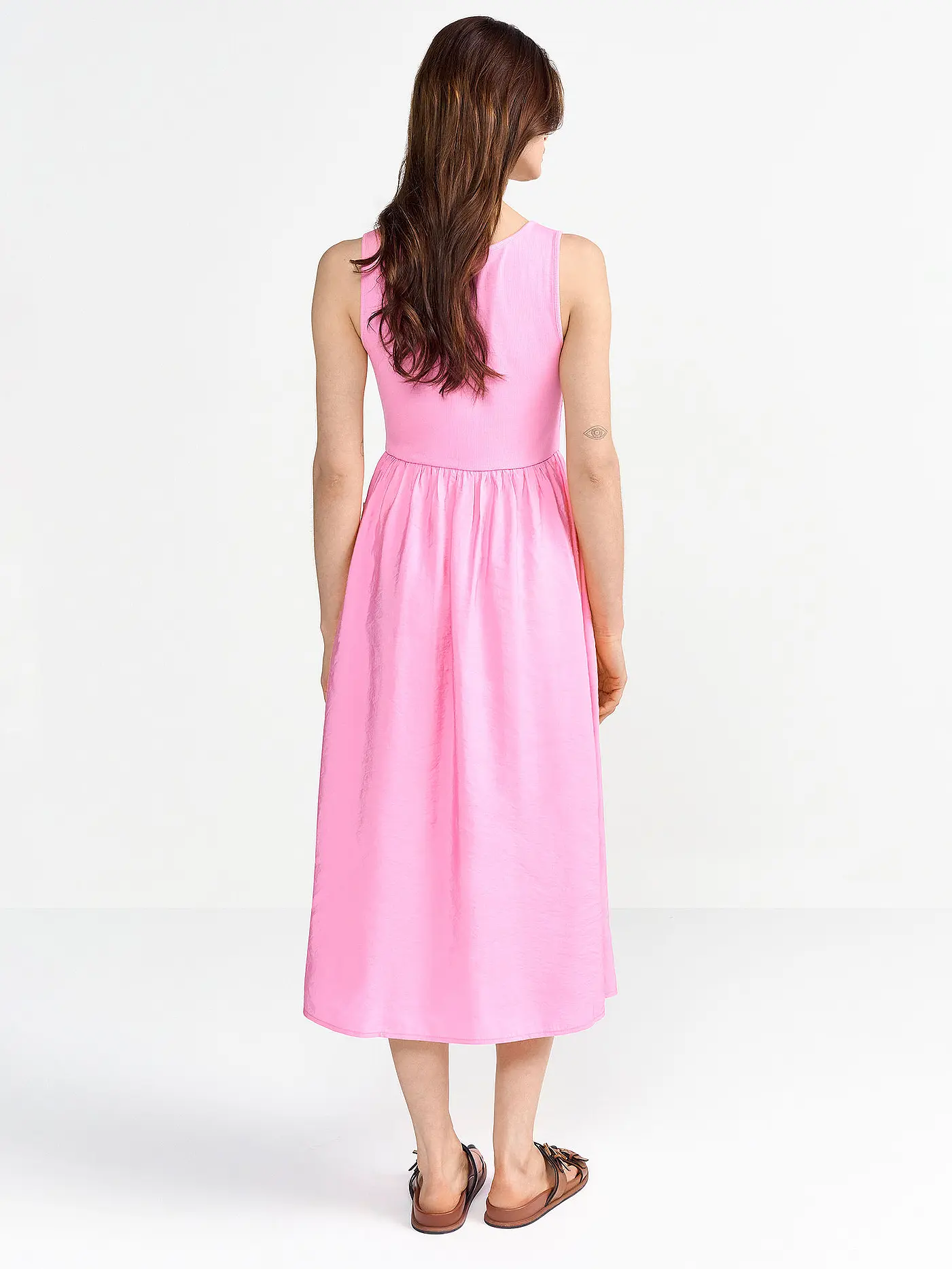 RICH & ROYAL | Midikleid | rosa