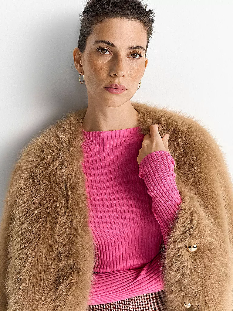 RICH & ROYAL | Pullover | dunkelrot