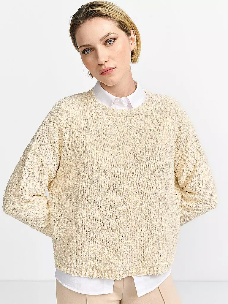 RICH & ROYAL | Pullover | creme