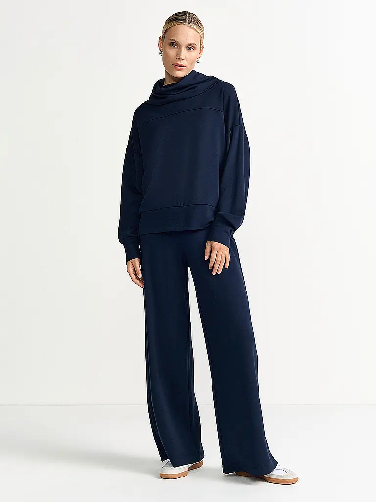 RICH & ROYAL | Rollkragenpullover  | dunkelblau