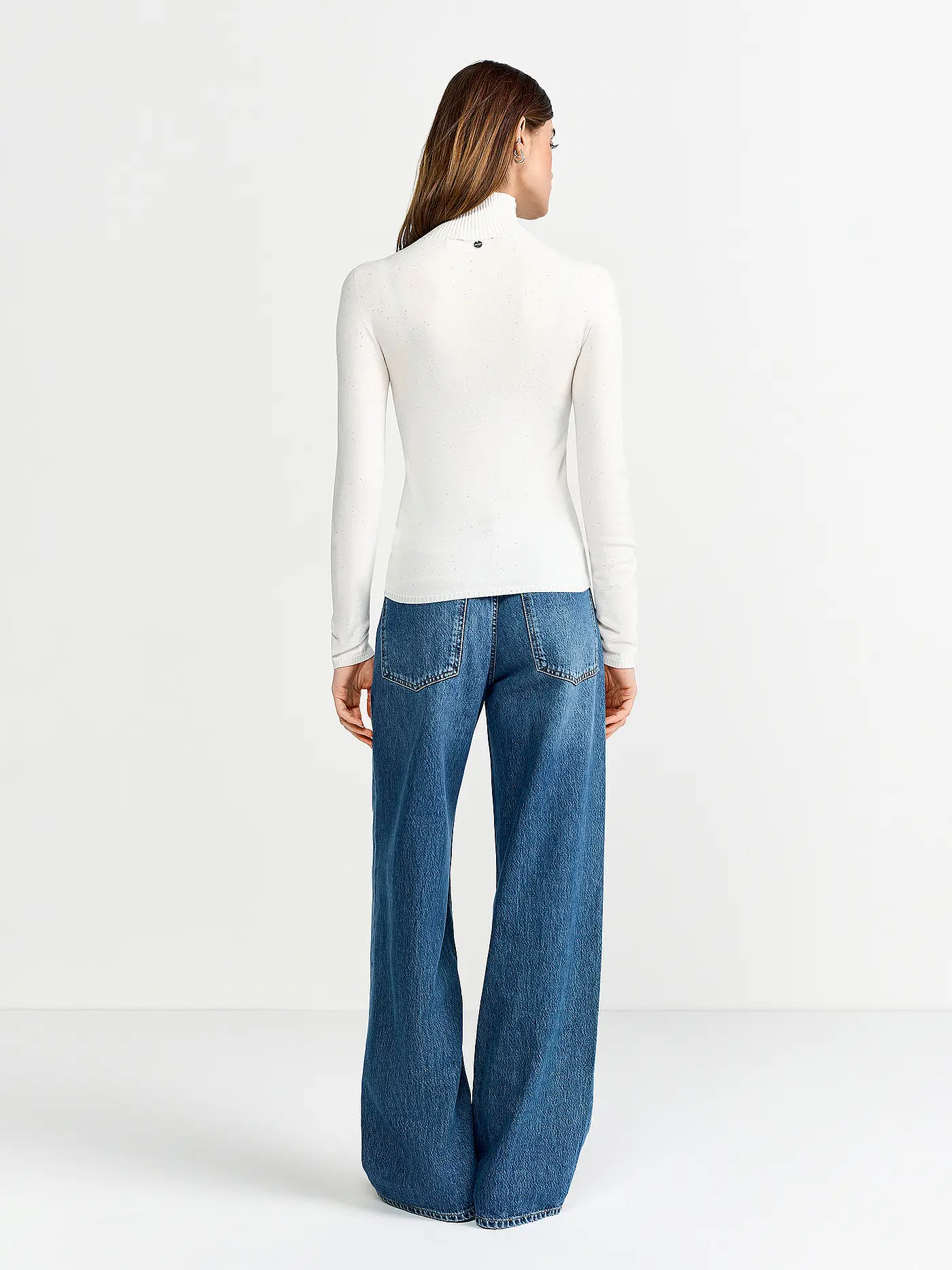 RICH & ROYAL | Rollkragenpullover  | creme
