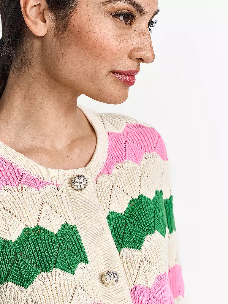 RICH & ROYAL | Strickjacke | rosa