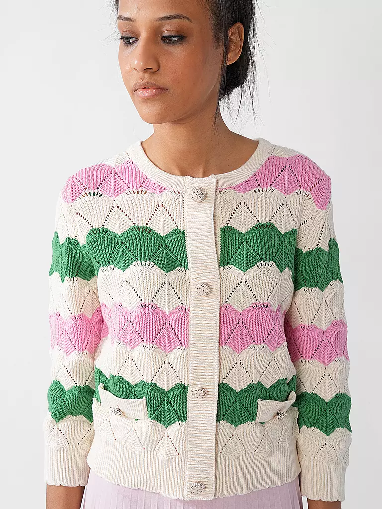 RICH & ROYAL | Strickjacke | rosa