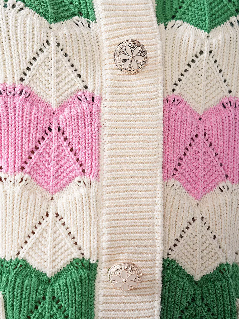 RICH & ROYAL | Strickjacke | rosa