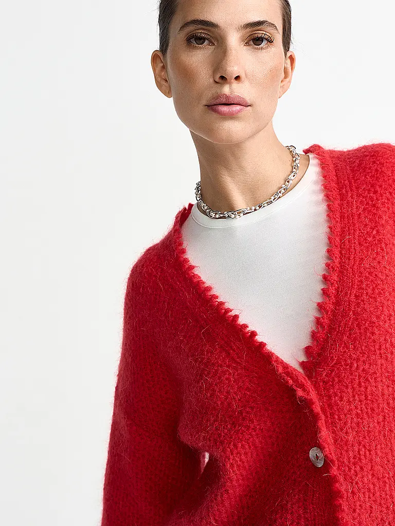 RICH & ROYAL | Strickjacke | rot