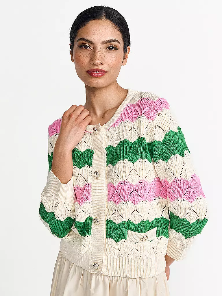 RICH & ROYAL | Strickjacke | rosa