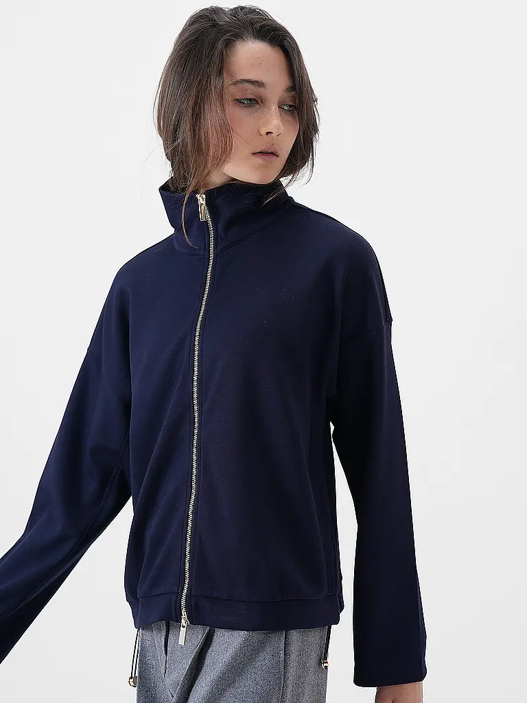 RICH & ROYAL | Sweatjacke  | Dunkelblau