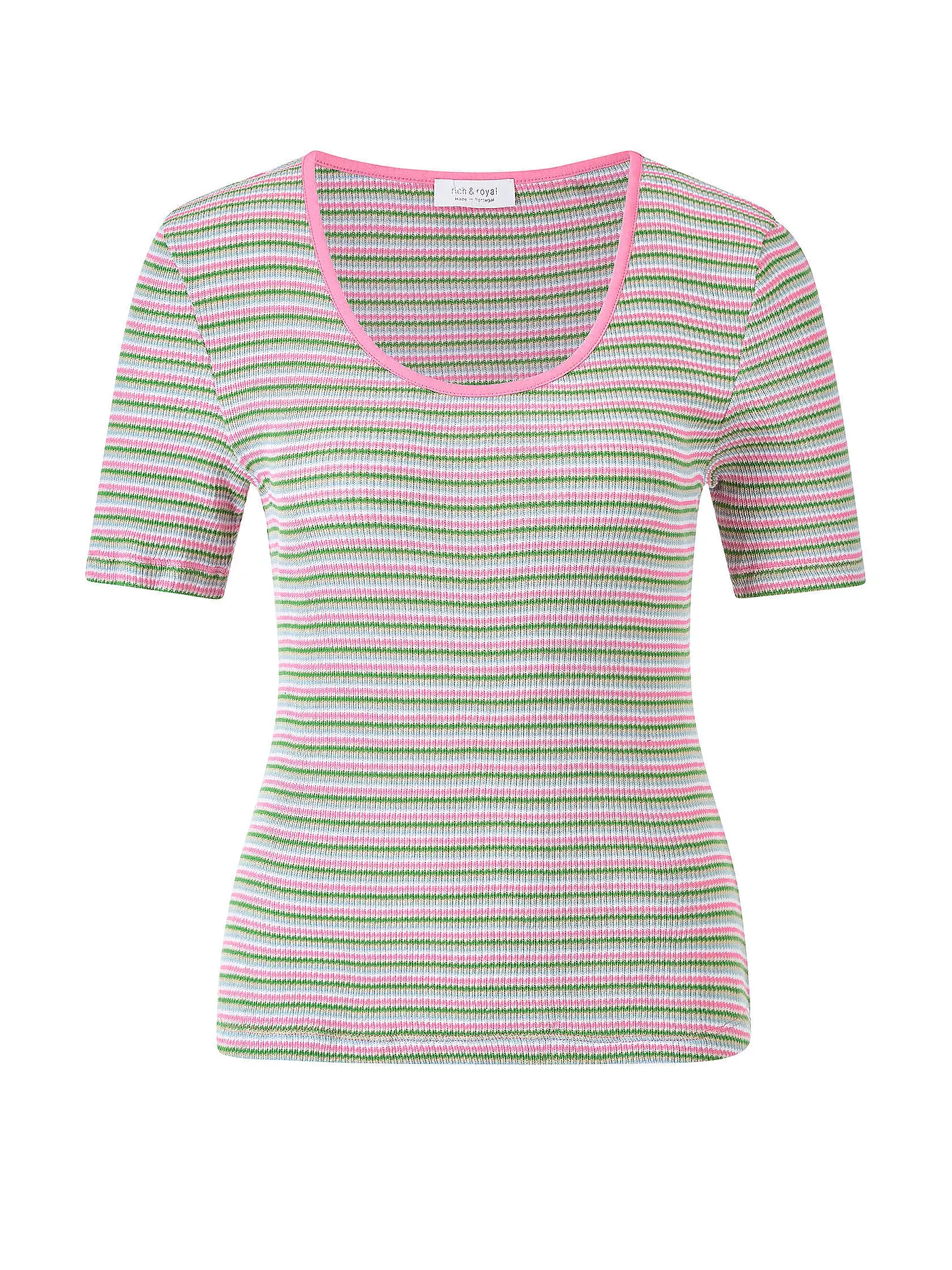 RICH & ROYAL | T-Shirt  | rosa
