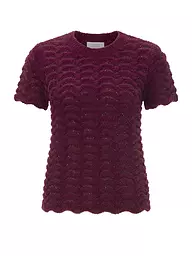RICH & ROYAL | T-Shirt  | dunkelrot