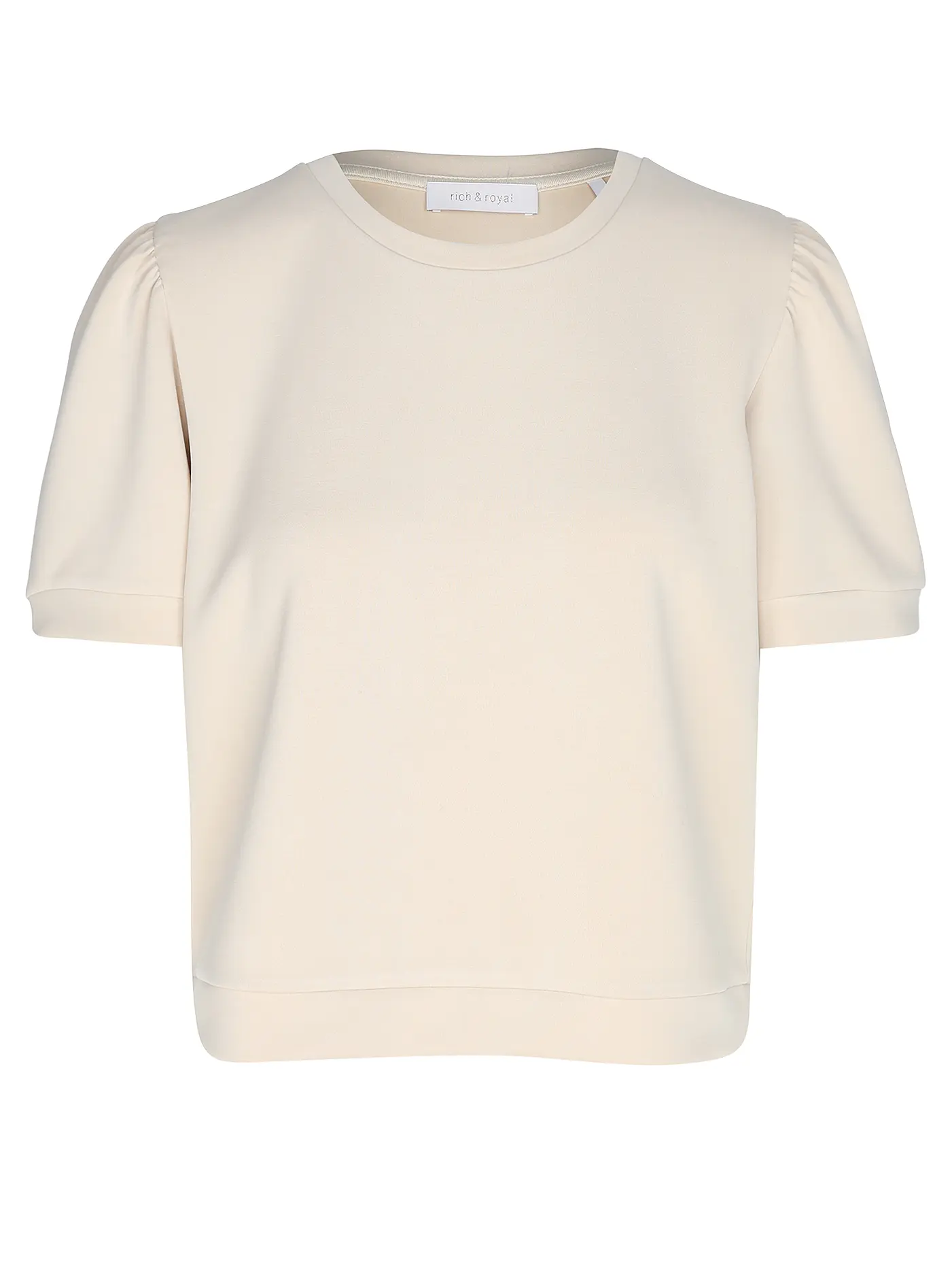RICH & ROYAL | T-Shirt  | beige