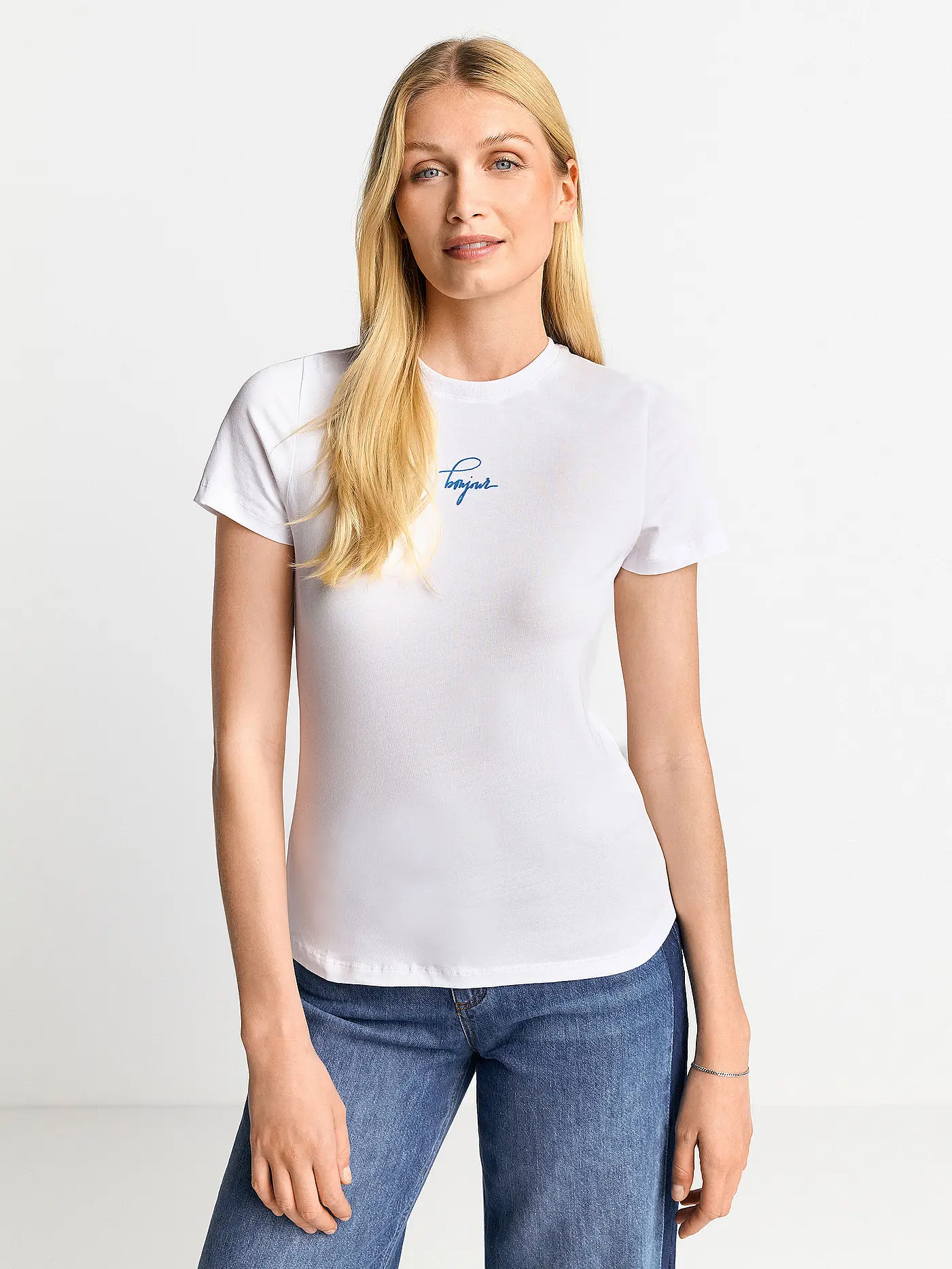 RICH & ROYAL | T-Shirt  | weiss
