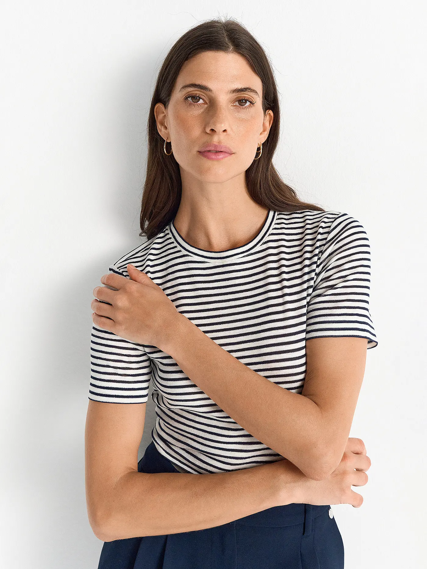 RICH & ROYAL | T-Shirt  | dunkelblau