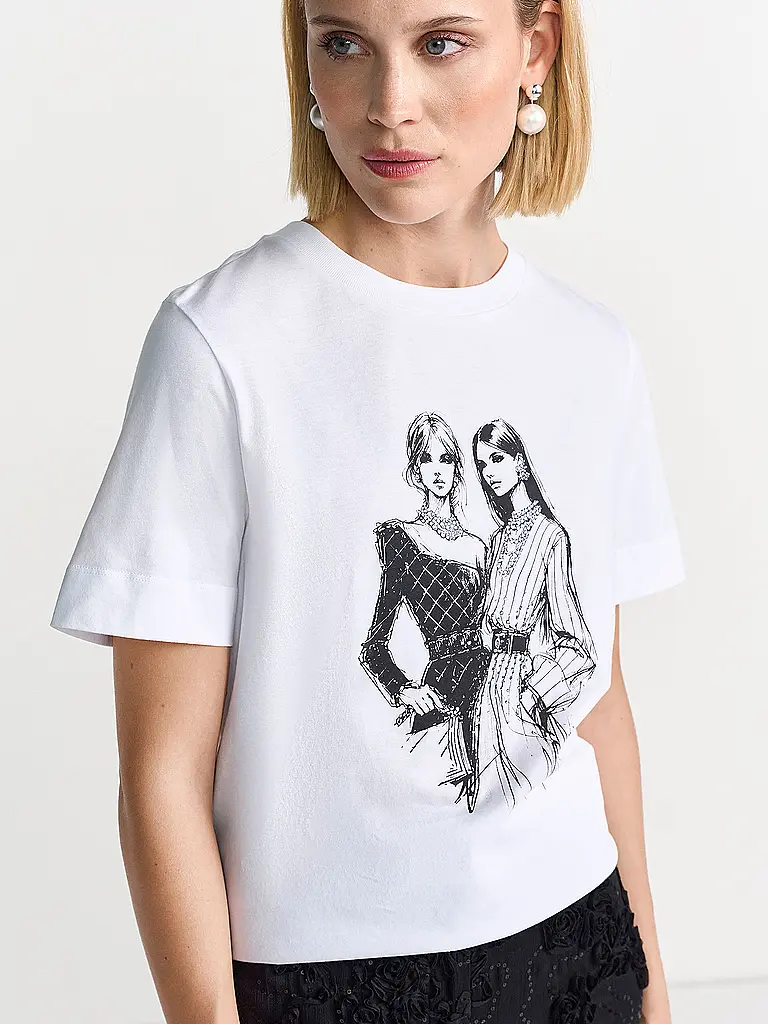 RICH & ROYAL | T-Shirt  | Weiss