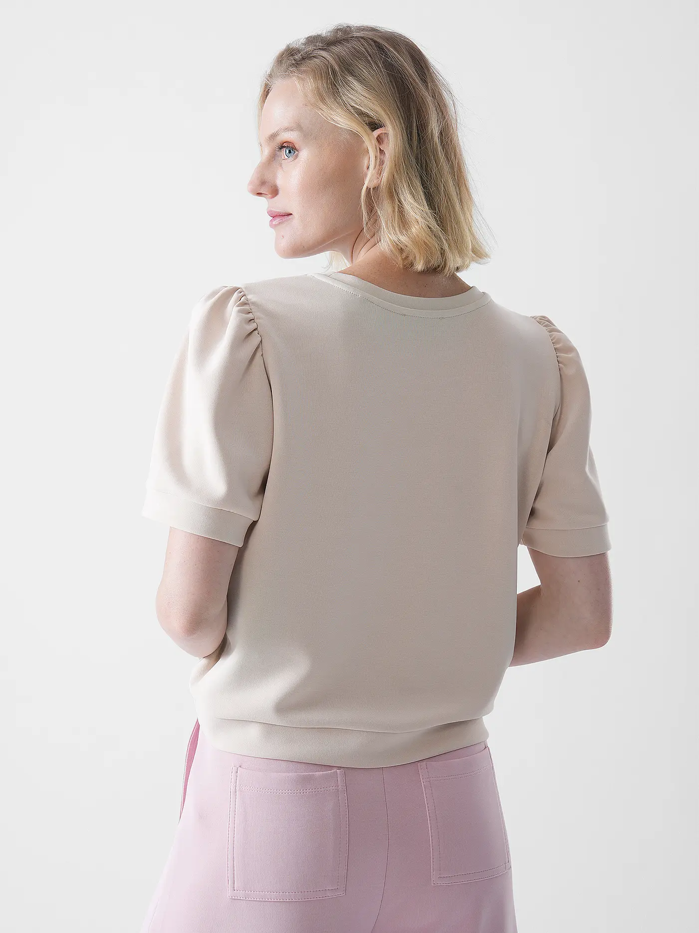 RICH & ROYAL | T-Shirt  | beige