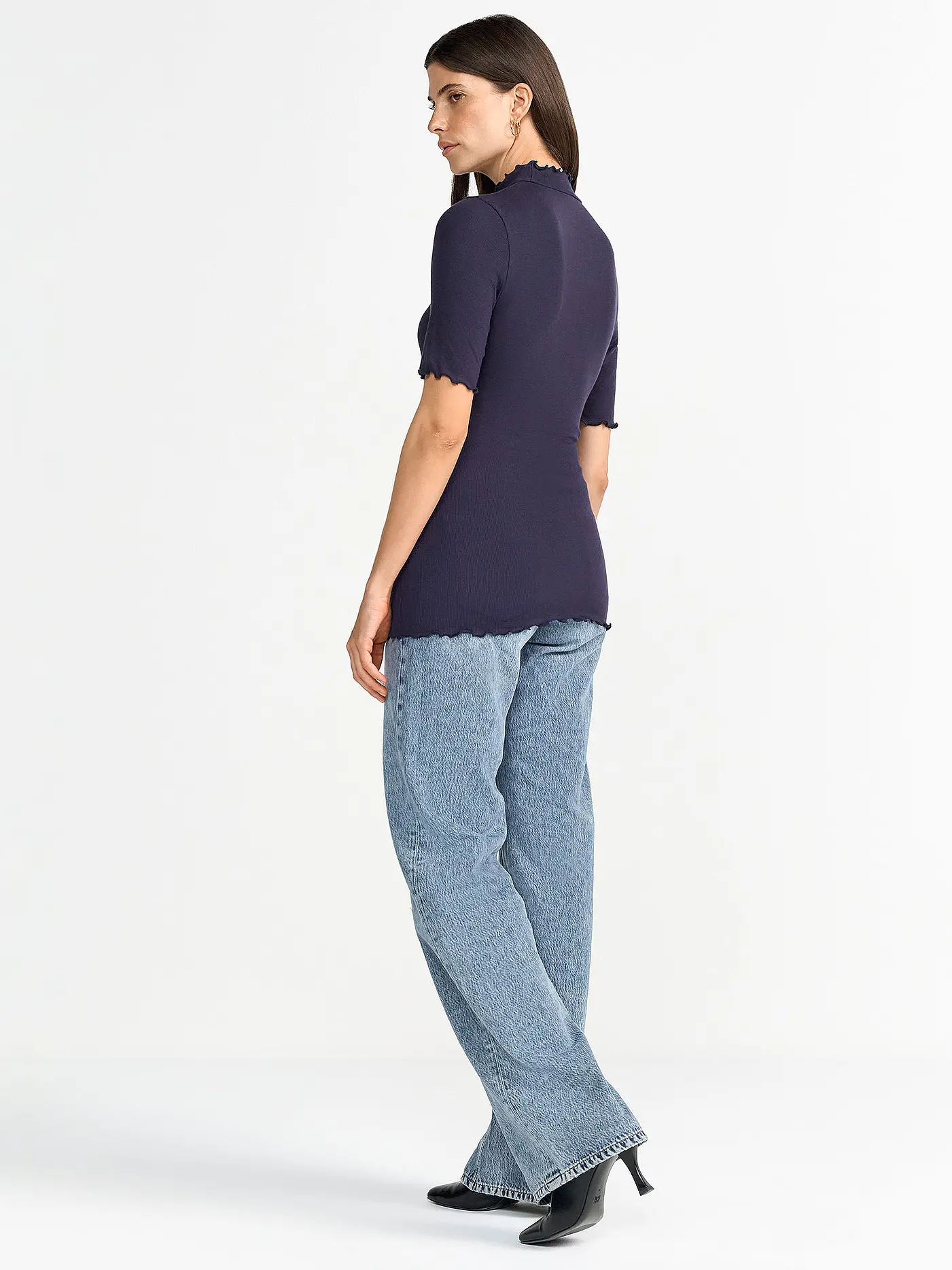 RICH & ROYAL | T-Shirt  | dunkelblau