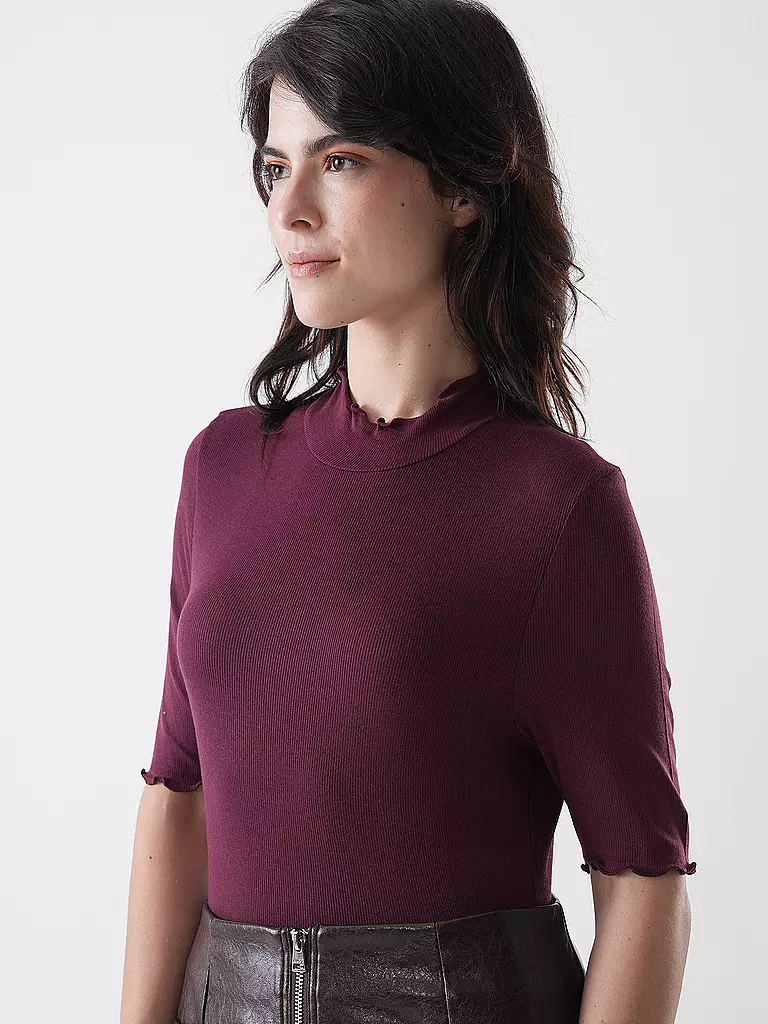 RICH & ROYAL | T-Shirt | dunkelrot