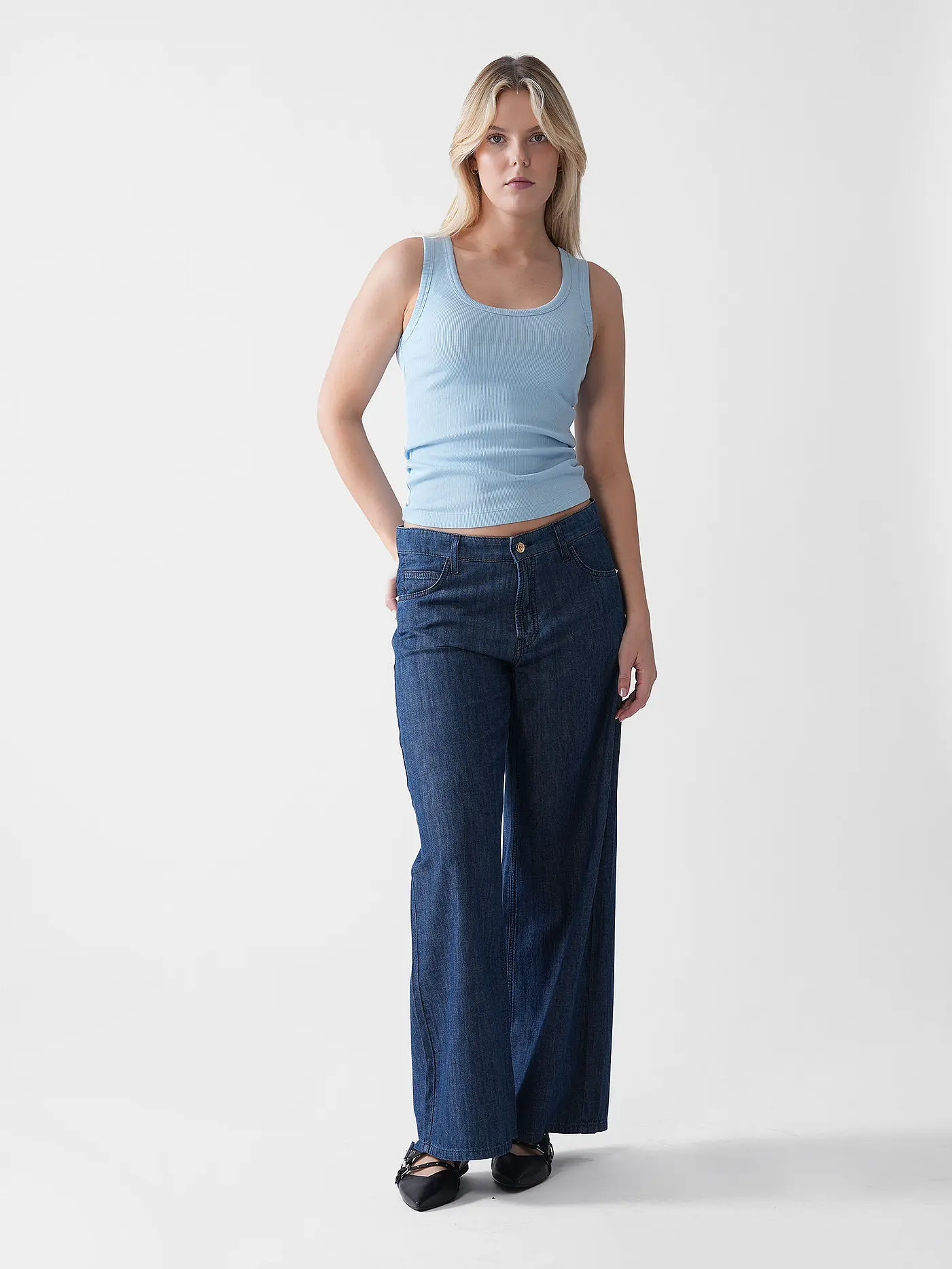 RICH & ROYAL | Top  | hellblau
