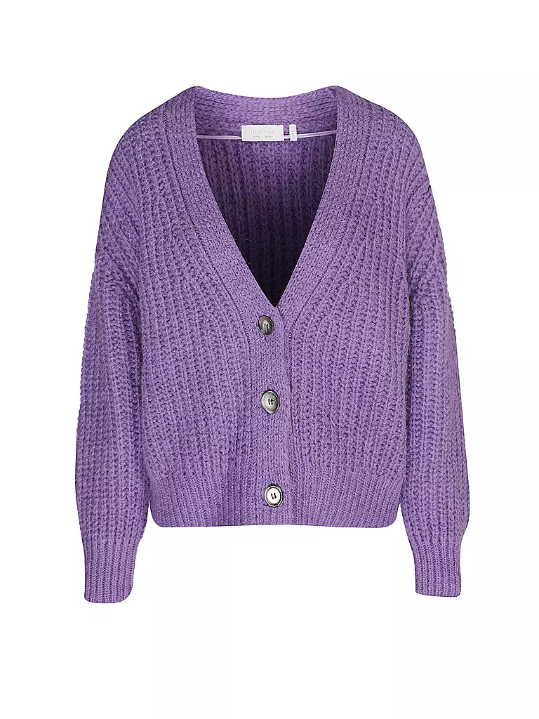 RICH & ROYAL | Cardigan CHUKNKY | lila