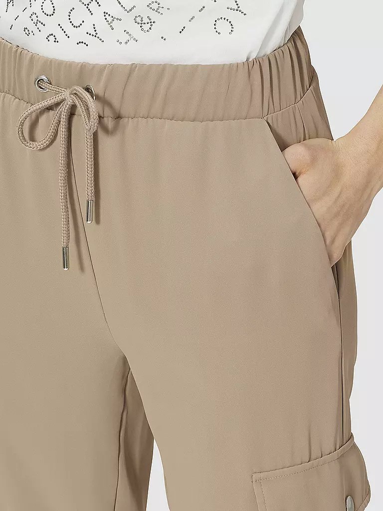 RICH & ROYAL | Cargohose Jogging-Fit | beige