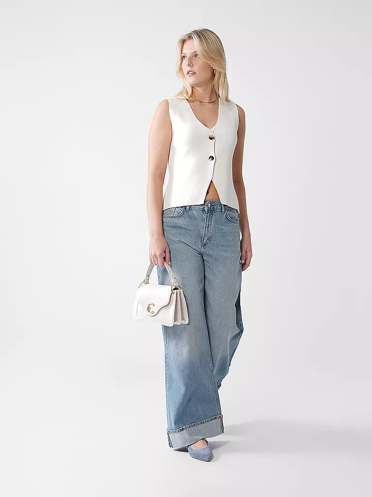 RICH & ROYAL | Gilet | creme