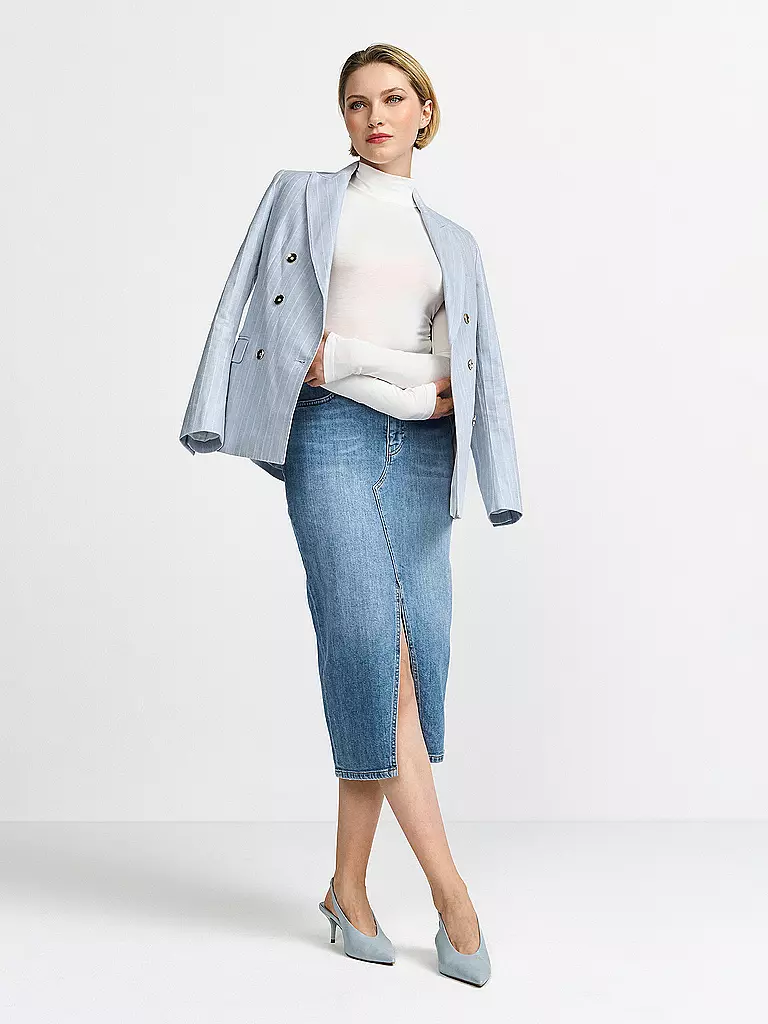 RICH & ROYAL | Jeansrock  | blau