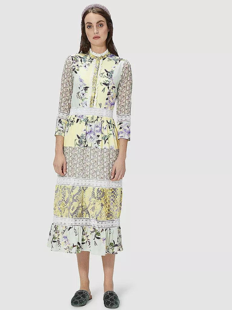 RICH & ROYAL | Kleid | gelb