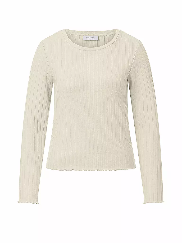 RICH & ROYAL | Langarmshirt  | creme