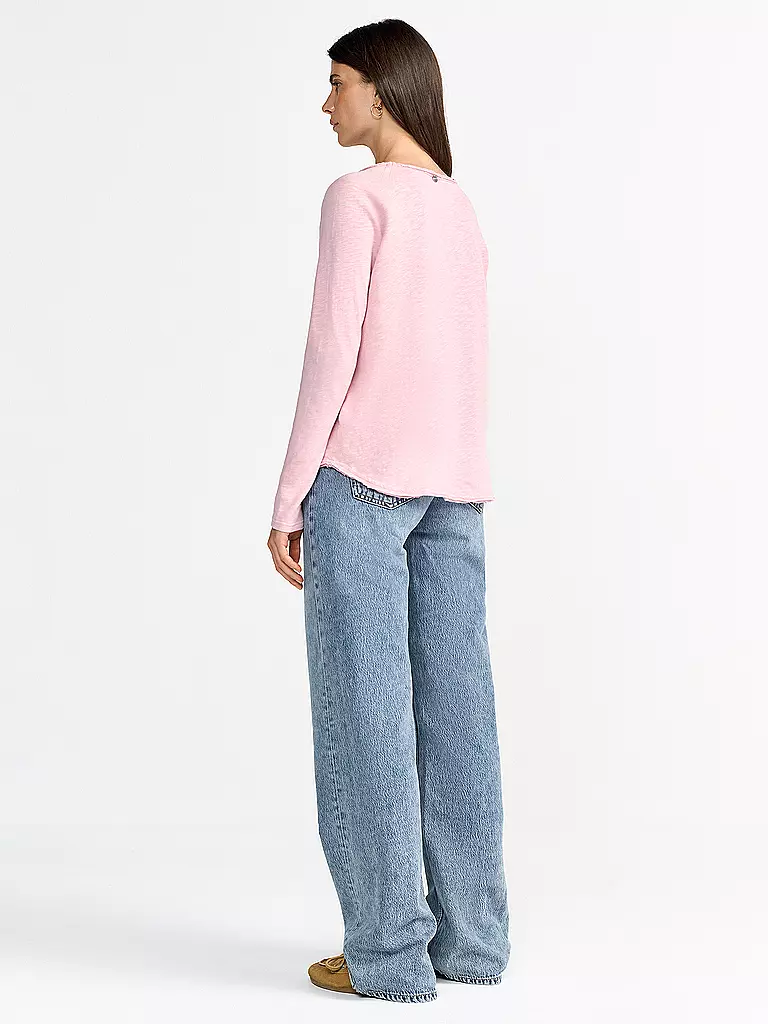 RICH & ROYAL | Langarmshirt  | rosa