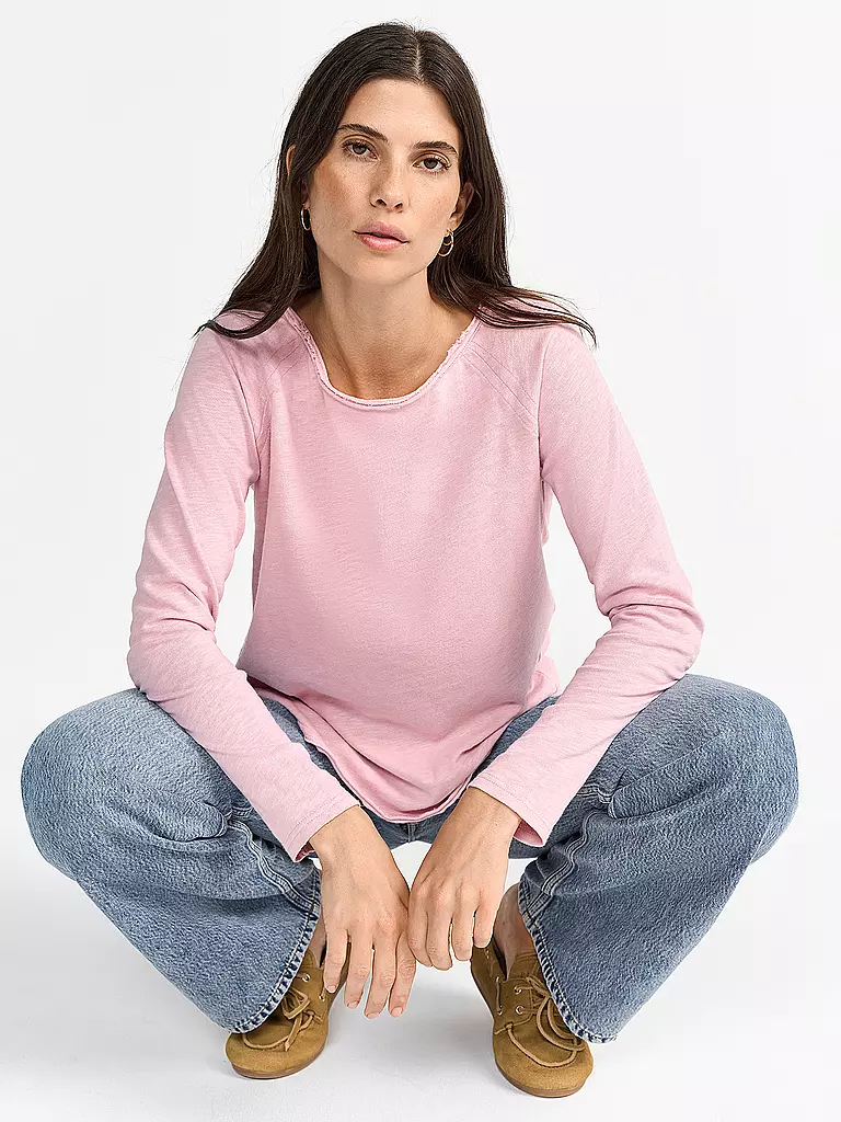 RICH & ROYAL | Langarmshirt  | rosa