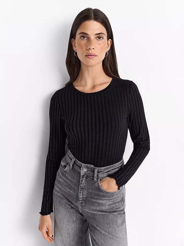 RICH & ROYAL | Langarmshirt  | schwarz