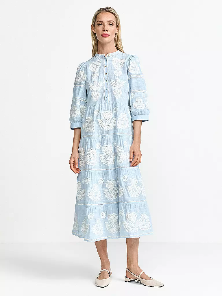 RICH & ROYAL | Midikleid  | hellblau