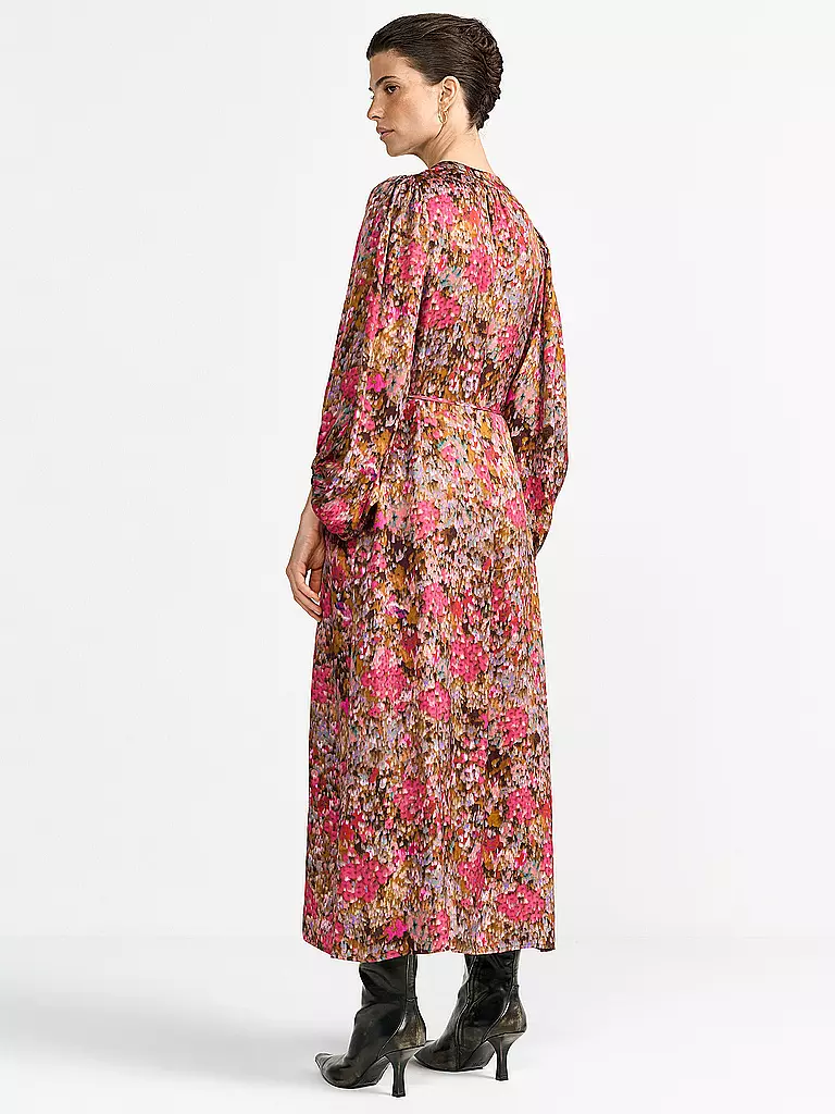 RICH & ROYAL | Midikleid  | dunkelrot