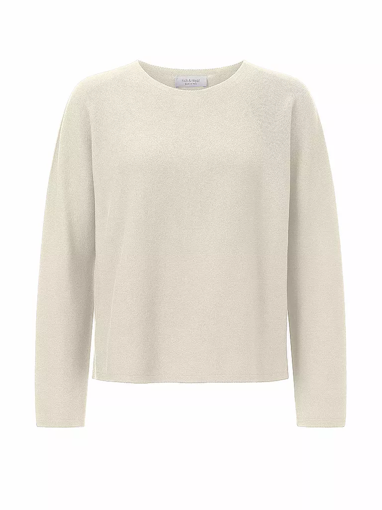 RICH & ROYAL | Pullover  | creme