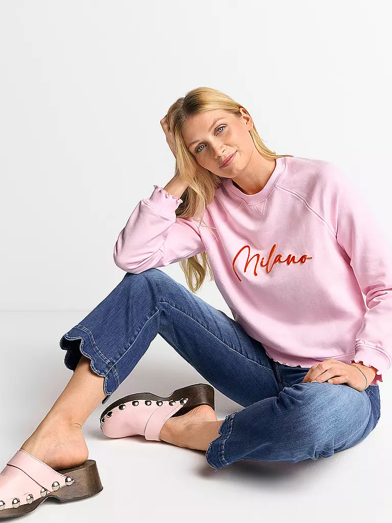 RICH & ROYAL | Sweater | rosa
