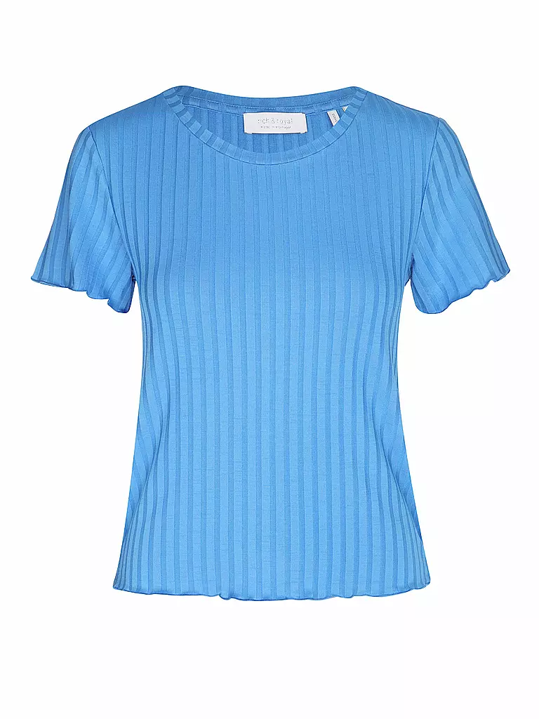 RICH & ROYAL | T-Shirt  | blau