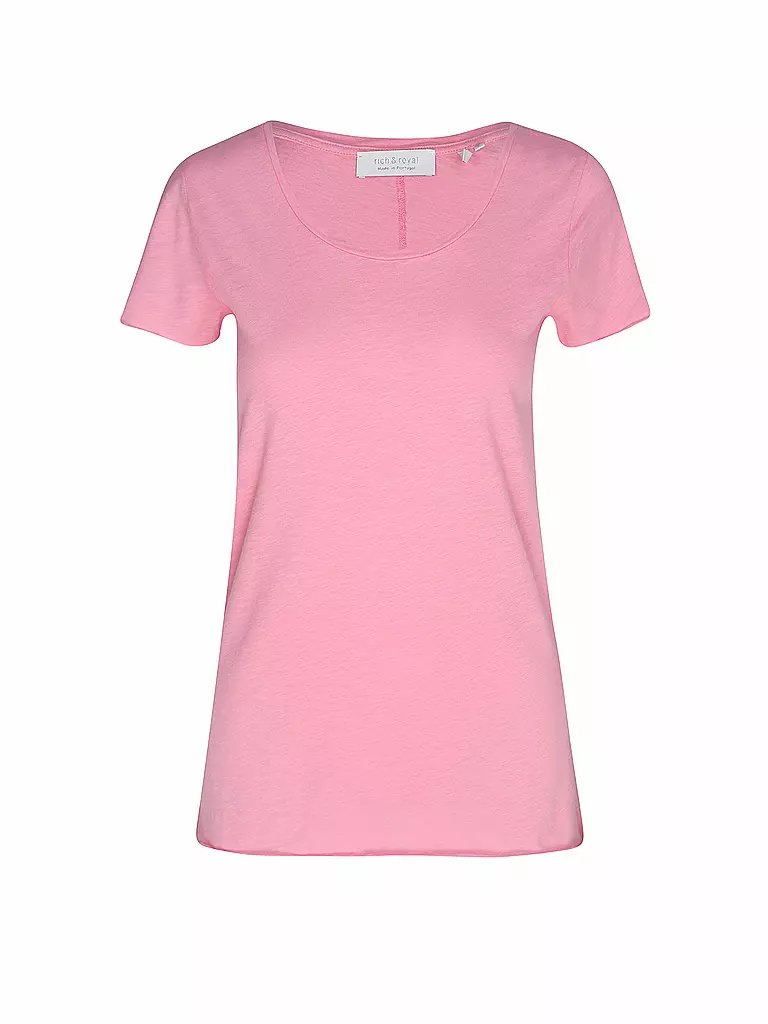 RICH & ROYAL | T-Shirt  | rosa
