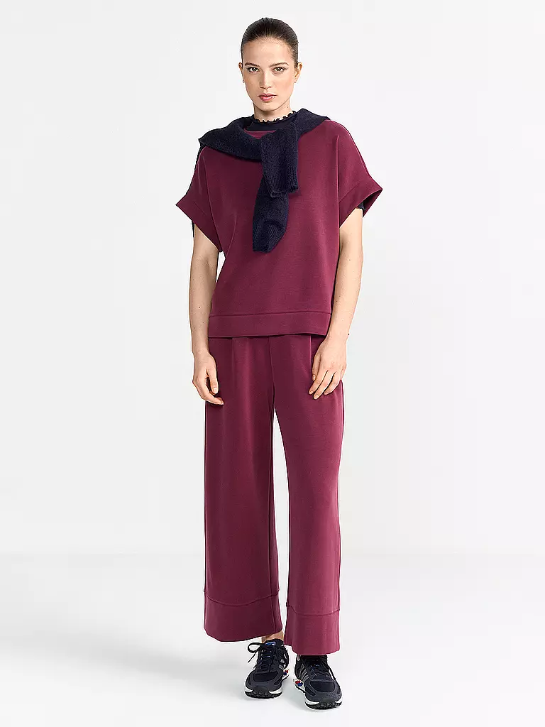 RICH & ROYAL | T-Shirt  | dunkelrot