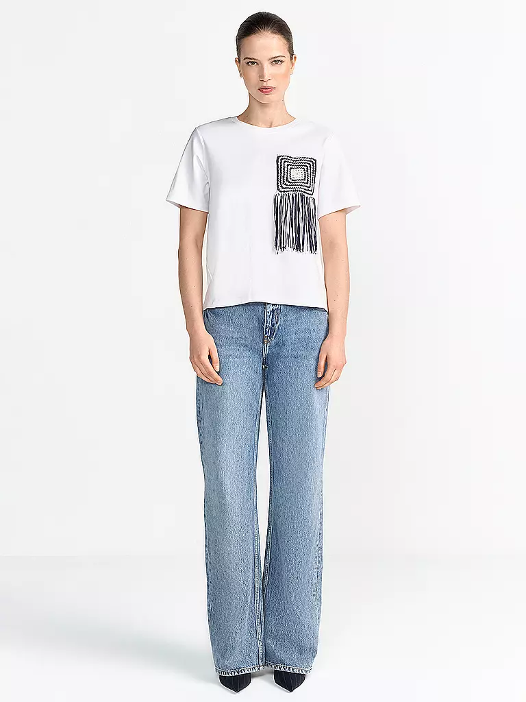 RICH & ROYAL | T-Shirt  | weiss