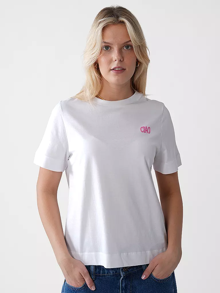 RICH & ROYAL | T-Shirt  | weiss