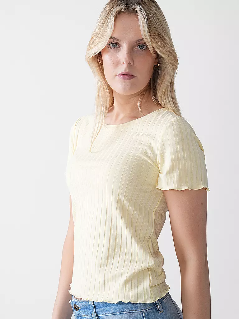 RICH & ROYAL | T-Shirt  | gelb