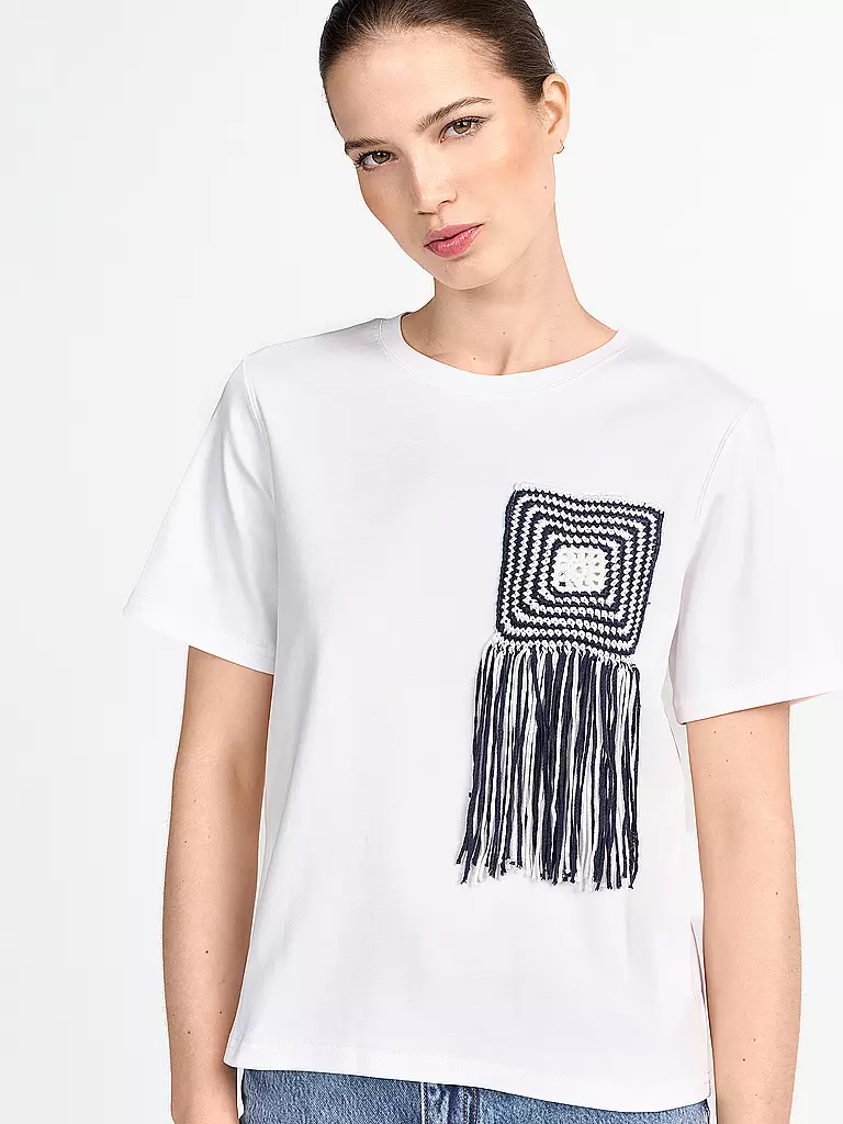 RICH & ROYAL | T-Shirt  | weiss