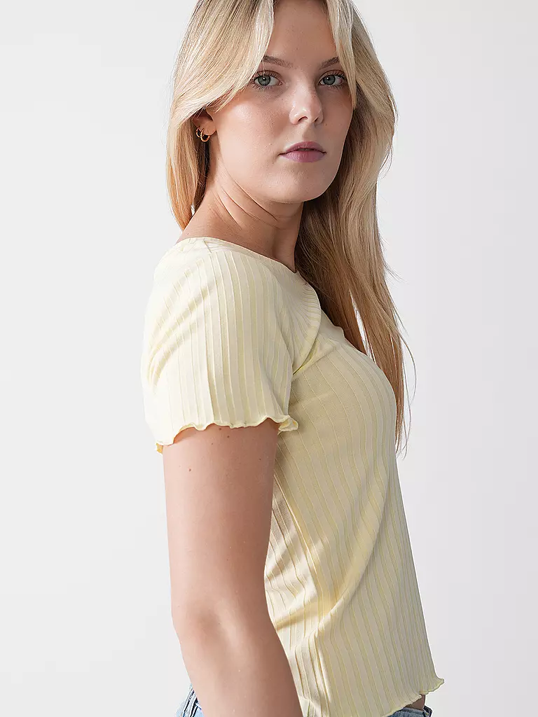 RICH & ROYAL | T-Shirt  | gelb