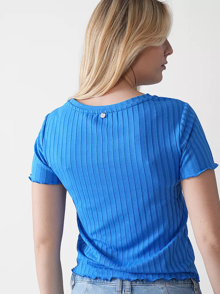 RICH & ROYAL | T-Shirt  | blau