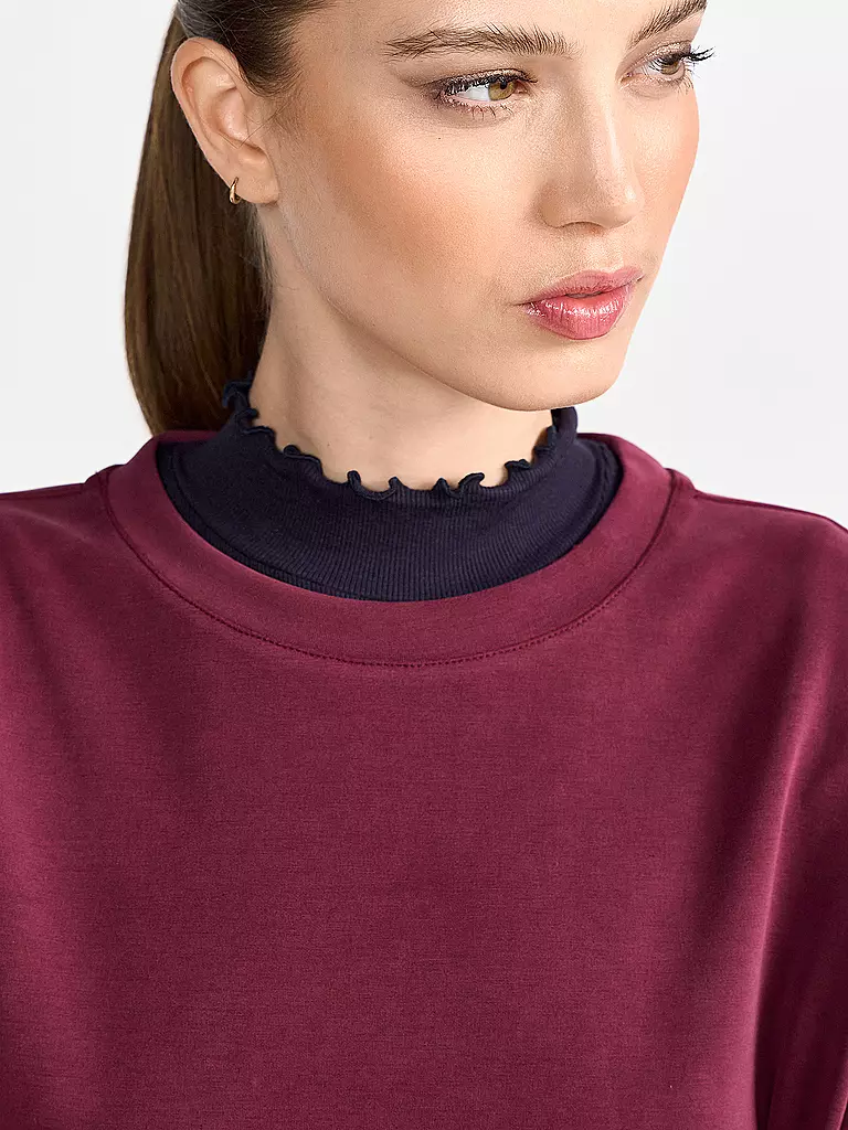 RICH & ROYAL | T-Shirt  | dunkelrot