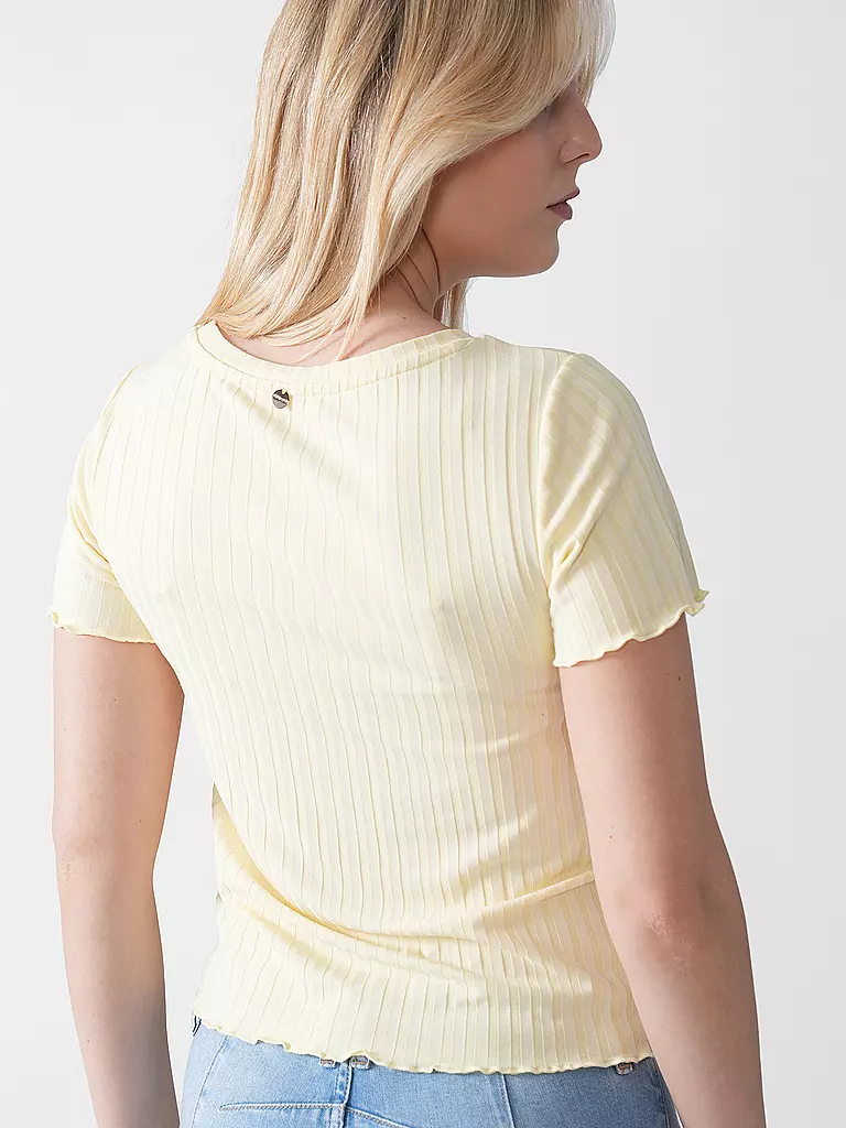 RICH & ROYAL | T-Shirt  | gelb