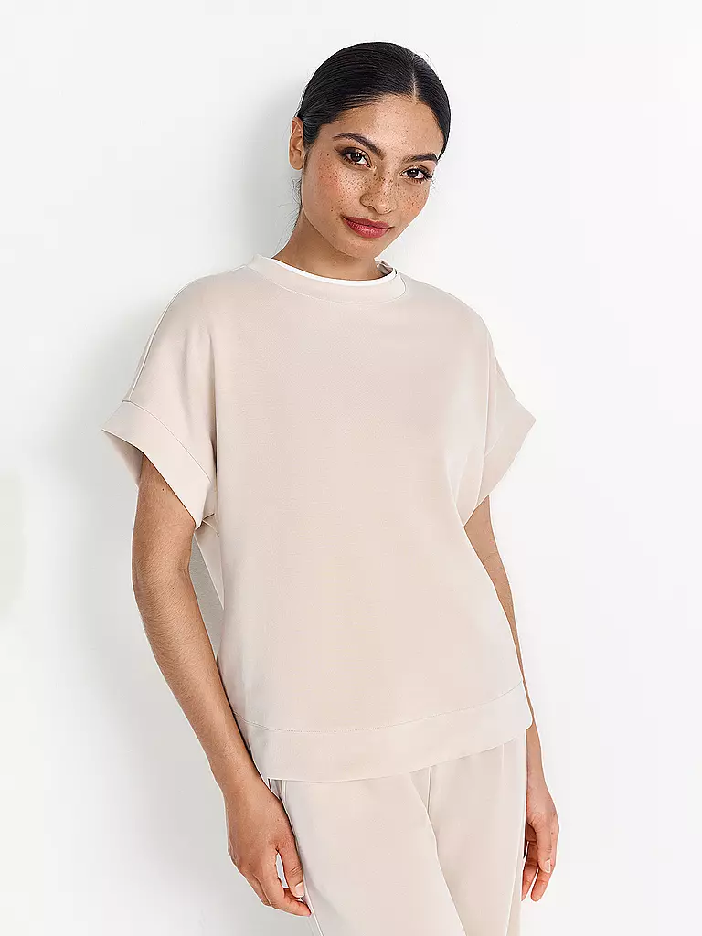 RICH & ROYAL | T-Shirt T PEACHED  | weiss