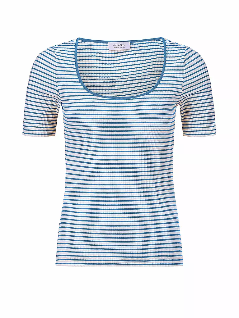 RICH & ROYAL | T-Shirt | blau